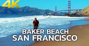 WALKING TOUR | SAN FRANCISCO - Baker Beach, San Francisco, California, Sunday Afternoon