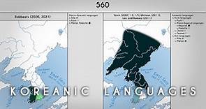 The History of the Koreanic Languages