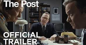 The Post | Official Trailer [HD] |Steven Spielberg |Meryl Streep |Tom Hanks.