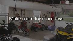 Lawn Mower Storage Made Easy with Briggs & Stratton's Mow N' Stow®