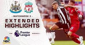 Newcastle United v. Liverpool | PREMIER LEAGUE HIGHLIGHTS | 8/27/2023 | NBC Sports