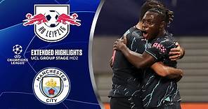 RB Leipzig vs. Man. City: Extended Highlights | UCL Group Stage MD 2 | CBS Sports Golazo