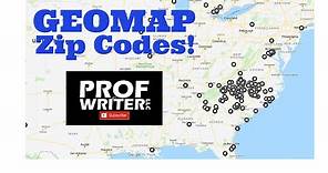 Geomapping zip codes on Google My Maps