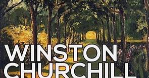 Winston Churchill: A collection of 77 paintings (HD)