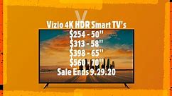 Vizio V-Series 4K Smart TV's