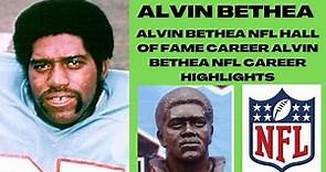 ELVIN BETHEA NFL CAREER HIGHLIGHTS -ELVIN BETHEA NFL HALL OF FAME CAREER