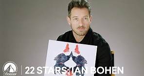 Ian Bohen of 'Yellowstone' Takes a Rorschach Test | 22 Stars