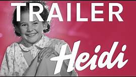 HEIDI (1952) | Schweizer Kinderfilm Trailer | filmo.ch (schweizerdeutsch)