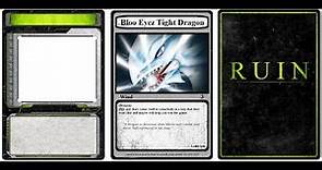 How to Make a Trading Card Game Template Using Paint