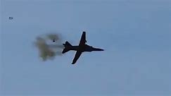 Pilots eject from crashing jet during Michigan airshow