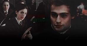 the story of slytherin boy and gryffindor girl (Douglas Booth & Lily Collins)
