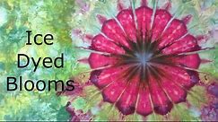 How to Make Ice Dyed Blooms