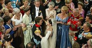 Crown Prince Frederik and Crown Princess Mary wedding waltz