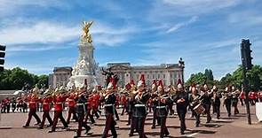 Inglaterra. Londres. El Cambio de Guardia del Palacio de Buckingham