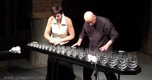 J. S. Bach - Toccata and Fugue in D minor on the glass harp (музыкальные бокалы)