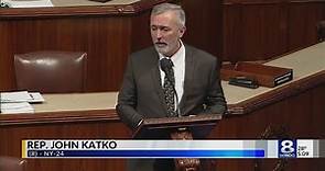 Former Wayne Co. rep John Katko gives farewell speech to House