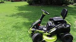 Ryobi Electric Riding Lawnmower Update