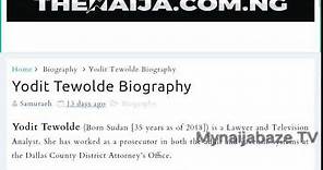 Yodit Tewolde Biography, Age, Family, Height, Weight, Occupation, Lawyer, Wikipedia, Relationship