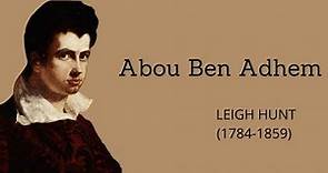 Abou Ben Adhem | Leigh Hunt | Best-Loved Poems | Poems on Deep Faith and Humanity