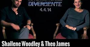 Shailene Woodley y Theo James hablan de Divergente
