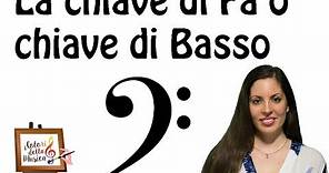 Lezioni Solfeggio #4 - La chiave di Fa o chiave di Basso