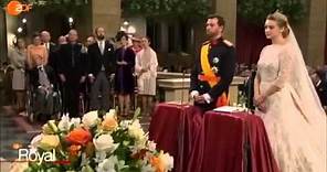 The Royal Wedding of Hereditary Grand Duke Guillaume and Stephanie de Lannoy 2012