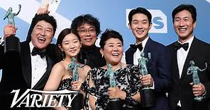 Bong Joon Ho & the 'Parasite' Cast Make History at the SAG Awards