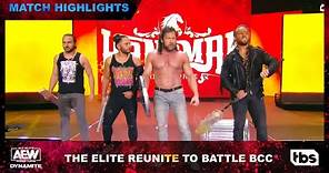 The Elite Reunite To Battle Blackpool Combat Club | AEW Dynamite | TBS