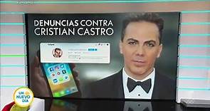 Cristian Castro deja las redes al ser acusado de abuso | Un Nuevo Día | Telemundo
