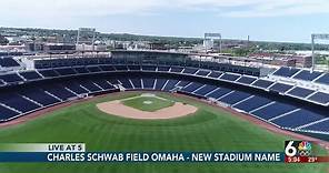 Charles Schwab Field Omaha- New stadium name