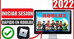 ✅Como iniciar sesion rapido en roblox 2022 en pc
