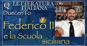 Letteratura italiana 8: Federico II e la Scuola siciliana.