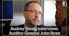 Audrey Young interviews Auditor-General John Ryan