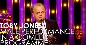 Toby Jones wins Male Performance in a Comedy Programme | BAFTA TV Awards 2018
