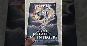 God created the integer by Stephen Hawking |Book review 📚|#mathematics #memoir #thick #entertaining