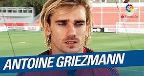 Entrevista a Antoine Griezmann, jugador del Atlético de Madrid