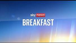 Sky News Breakfast: Entire UK under yellow wind warning after Storm Isha causes havoc overnight
