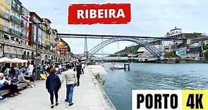 PORTO, PORTUGAL 🇵🇹 [4K] Rua das Flores & Ribeira — Walking Tour