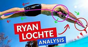 How Ryan Lochte Swims So Fast | Backstroke & Freestyle Technique Analysis