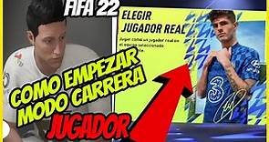 FIFA 22 ▶️ Como empezar MODO CARRERA JUGADOR 🤔 FÁCIL y RÁPIDO🚀 👀 Lo NUEVO de MODO CARRERA JUGADOR 🤯