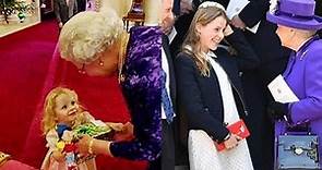LADY MARGARITA ARMSTRONG JAMES WITH THE QUEEN (SHE'S THE GRANDDAUGHTER OF THE QUEEN'S SISTER) ♥️