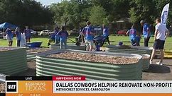Dallas Cowboys help renovate Carrollton nonprofit