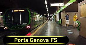 Metro Station Porta Genova FS - Milan 🇮🇹 - Walkthrough 🚶