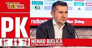 Pressekonferenz mit Nenad Bjelica | 1. FC Union Berlin