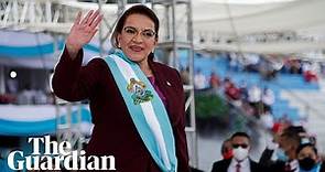 Xiomara Castro sworn in as Honduras' first female president