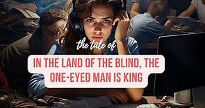 In the land of the blind, the one eyed man is king - Story & Meaning
