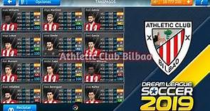 ✔Plantilla de Athletic Club Bilbao 2021-2022 para Dream League Soccer 2019.