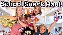 Back To School Snack Haul and Organization