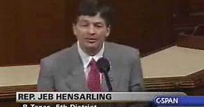 Congressman Jeb Hensarling Pays Tribute to Henry Hyde