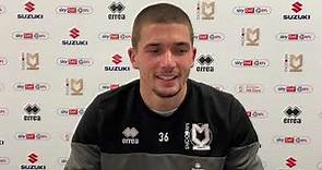 PRESS CONFERENCE: Max Watters enjoying MK Dons spell